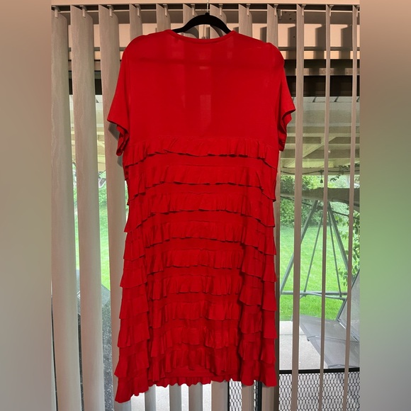 Colleen Lopez Empire Dress with Ruffle Tiers - Picture 5 of 9